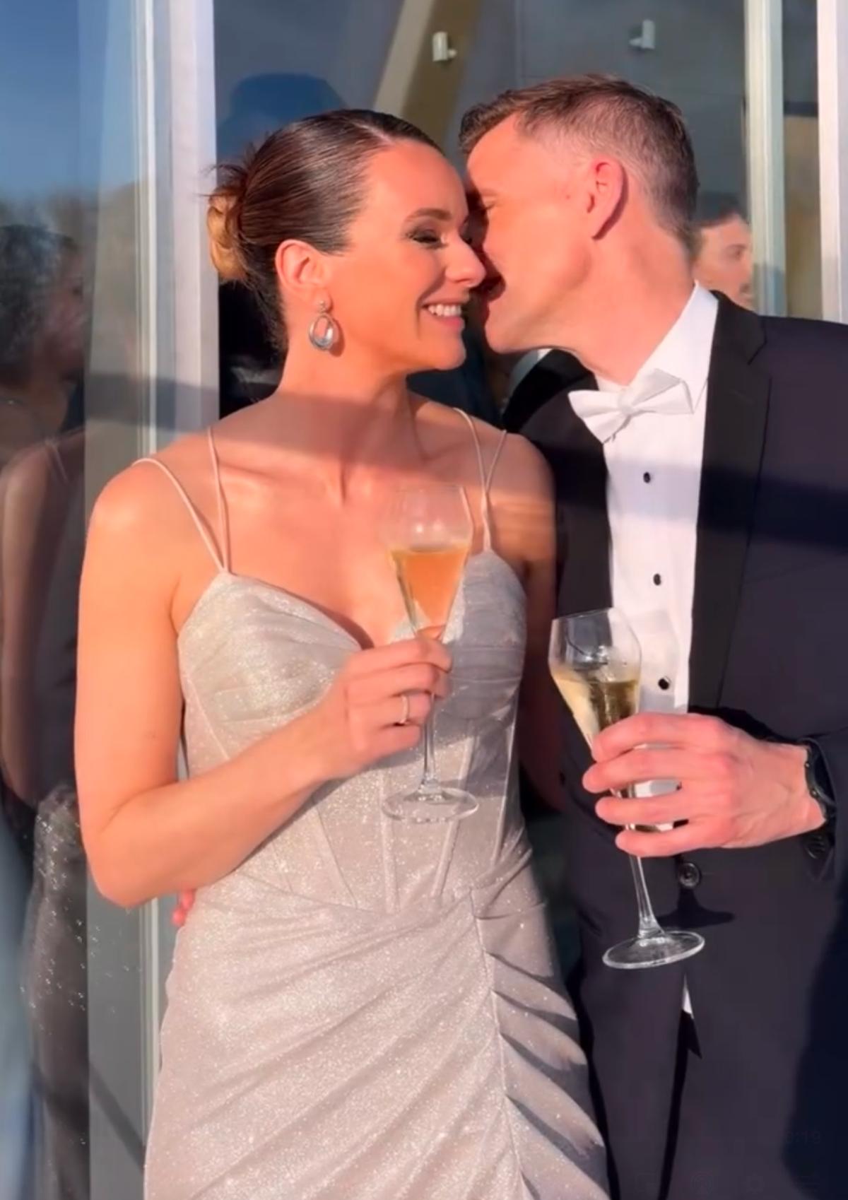 Monic Néron et Bruno Marchand