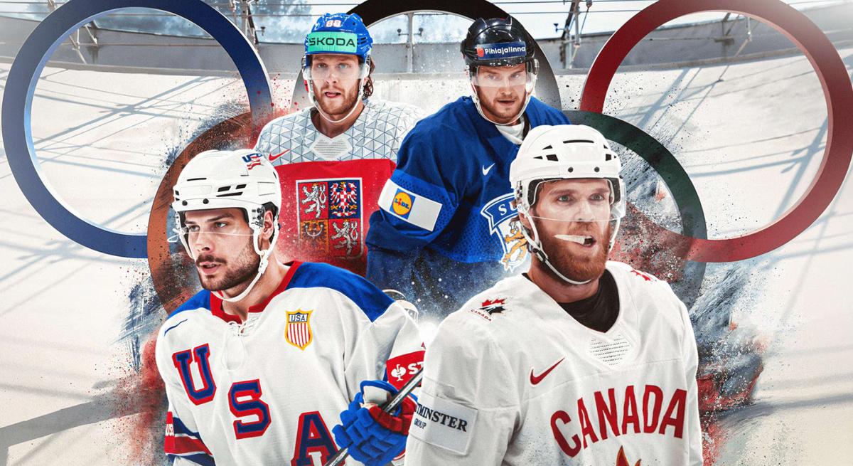 joueurs de hockey