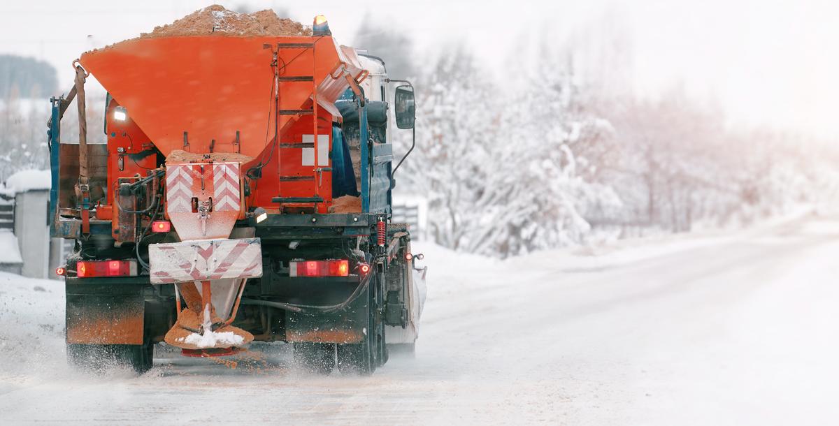 Camion de sable