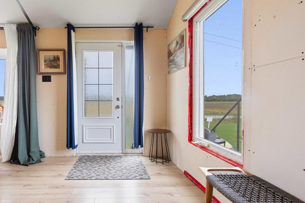 Entrée extérieure de la maison
