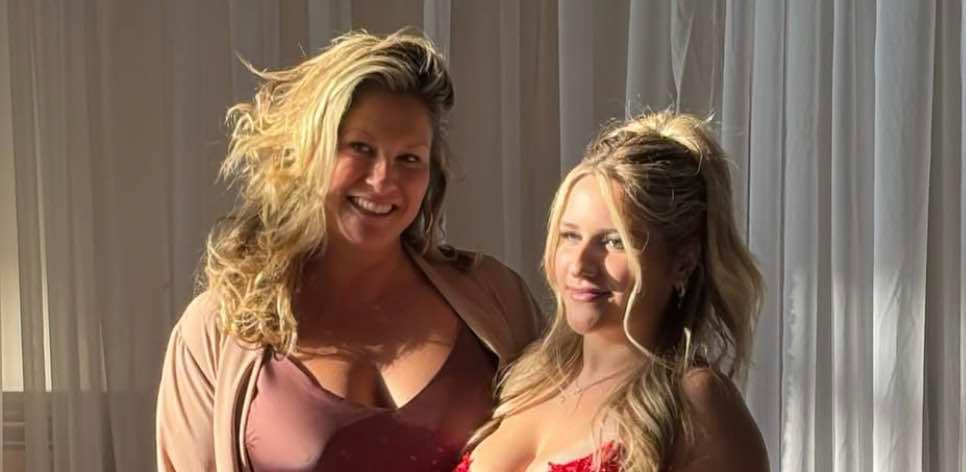 Saskia Thuot et sa fille