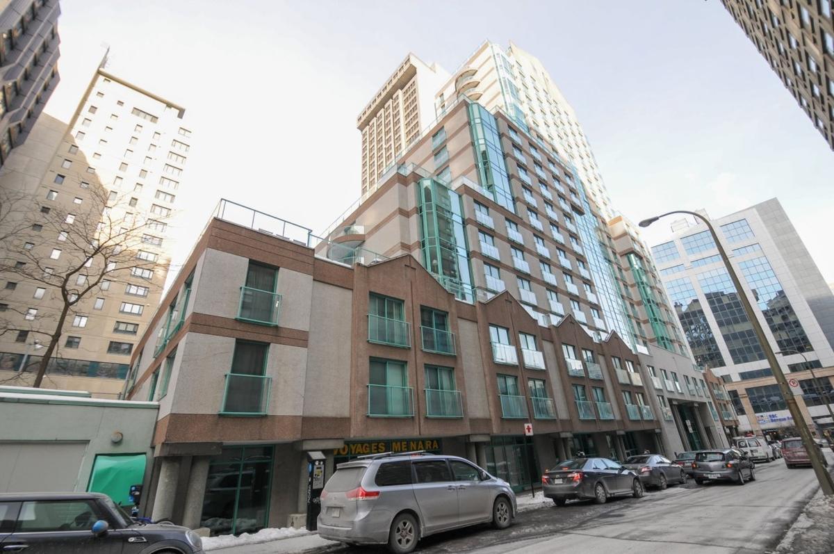 Façade de l'immeuble sur l'avenue Lincoln