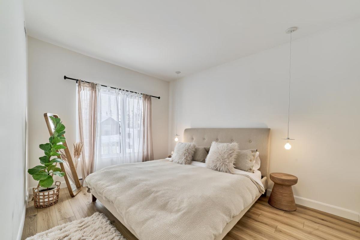 Salle de bain aux finitions modernes
