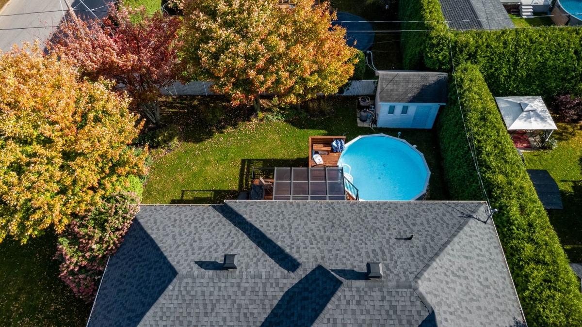 Vue extérieure de la propriété