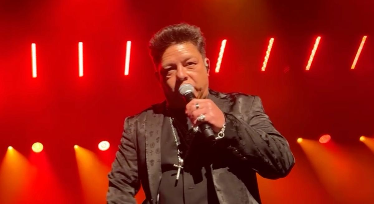 Éric Lapointe à son spectacle du 31 décembre 2025