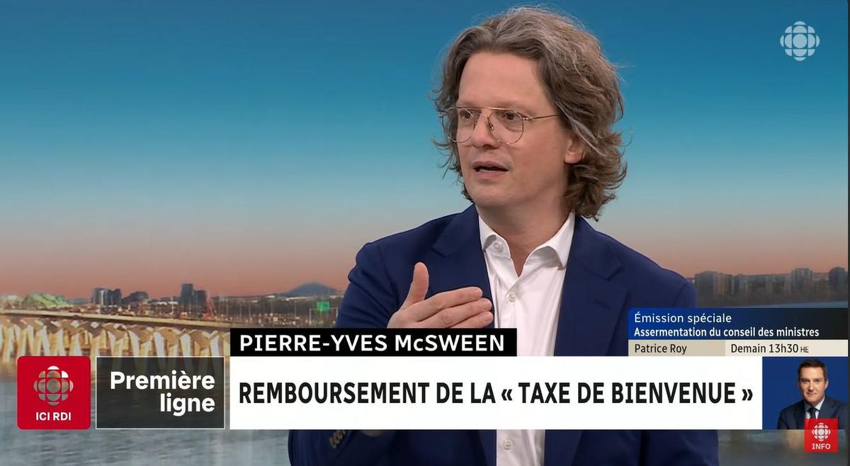 Capture vidéo YouTube - Radio-Canada Info, Pierre-Yves McSween