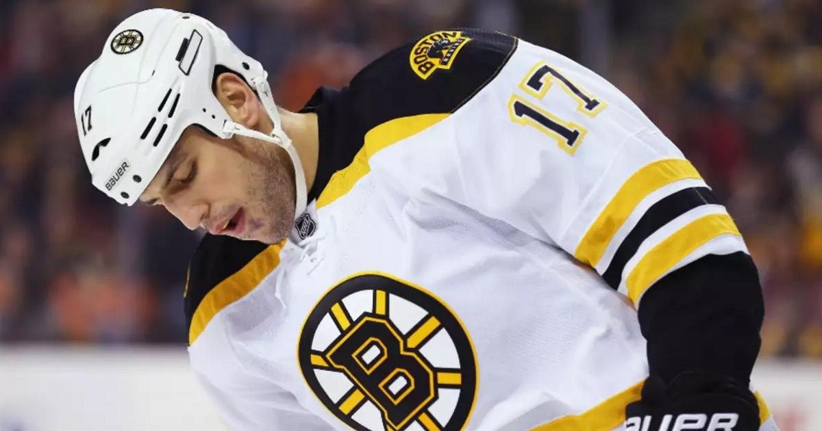 Milan Lucic-Head Down-Boston Bruins-Getty
