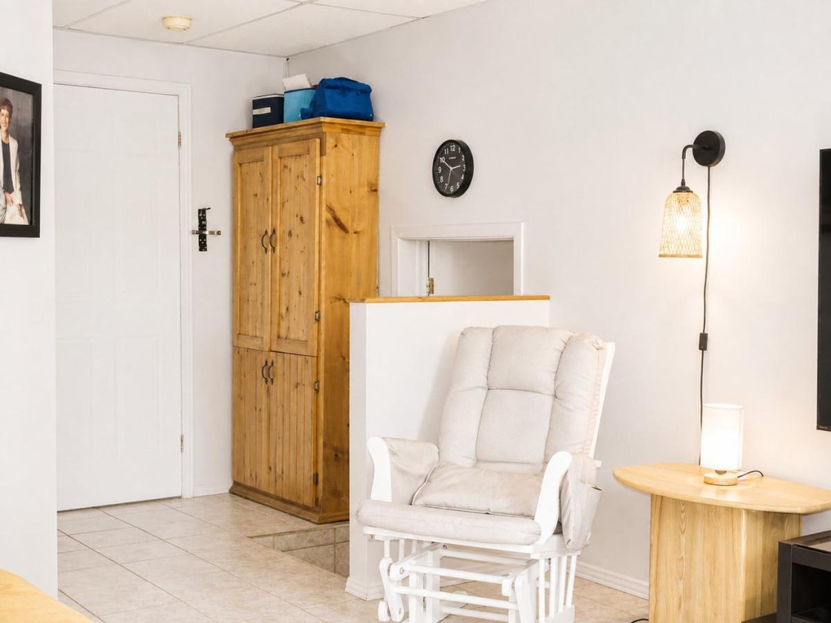 Coin détente dans la salle familiale
