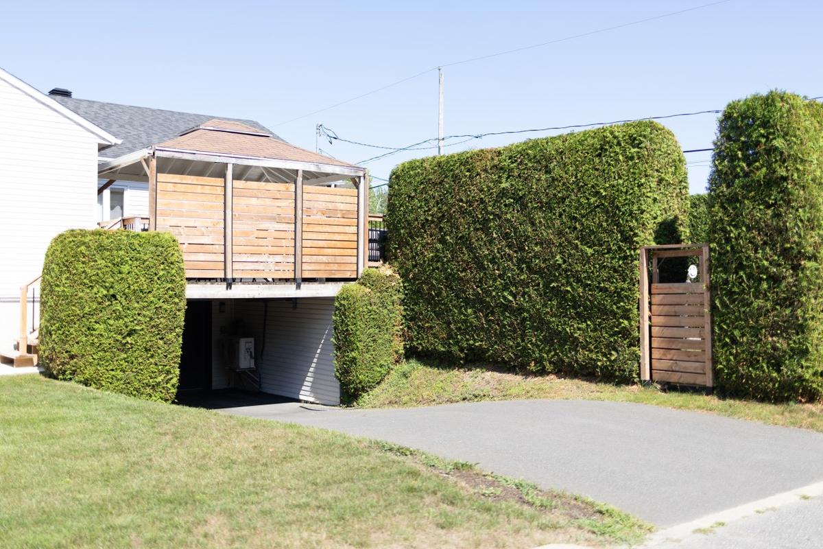 Espace de rangement dans le garage