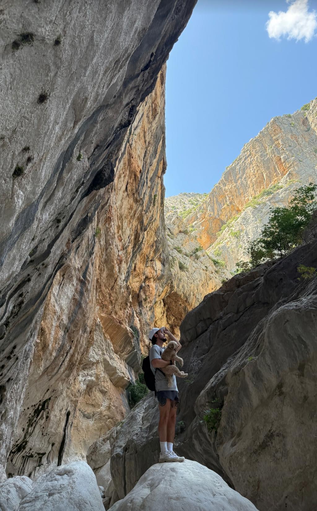 Lou-Pascal Tremblay et Marina Bastarache en voyage en Italie