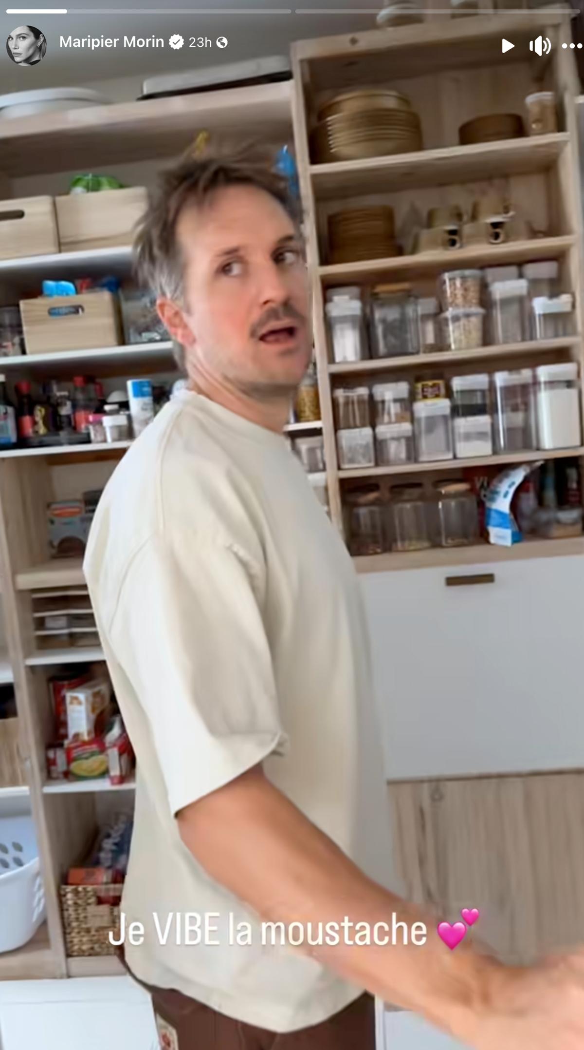 Jean-Philippe Perras porte maintenant la moustache