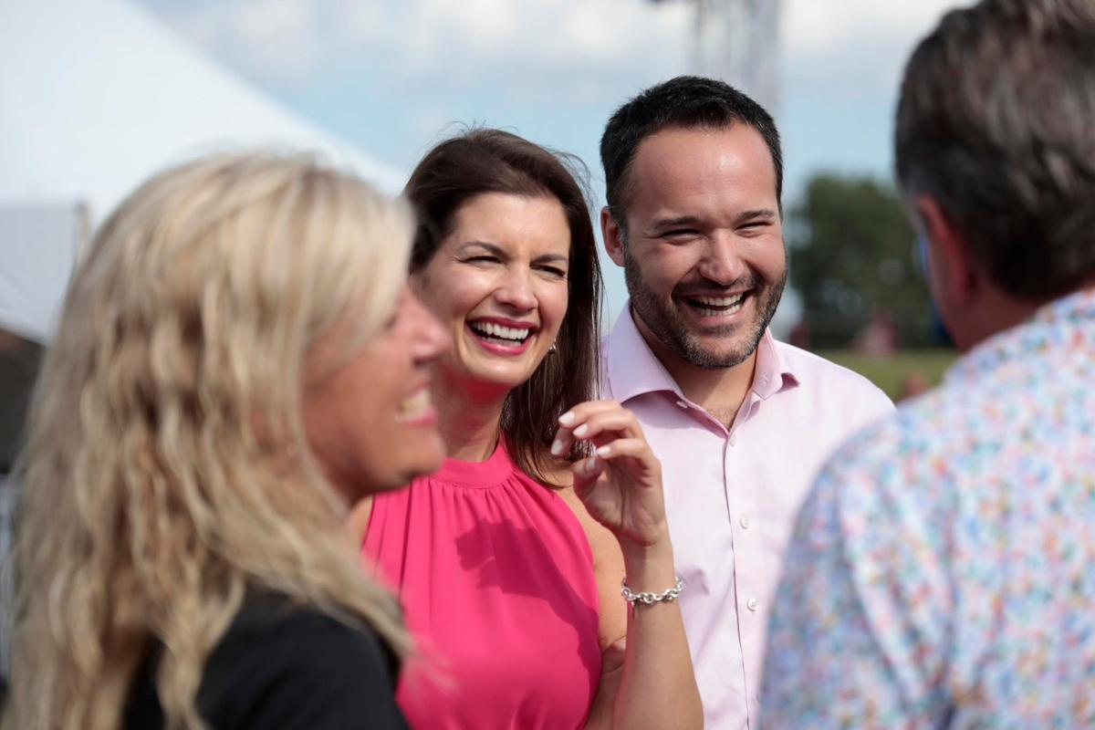 Geneviève Guilbault et Mathieu Lacombe