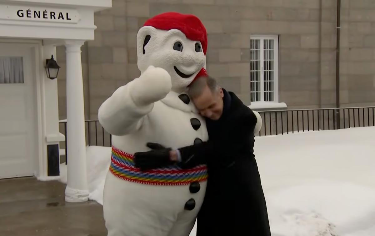 Mark Carney et Bonhomme Carnaval
