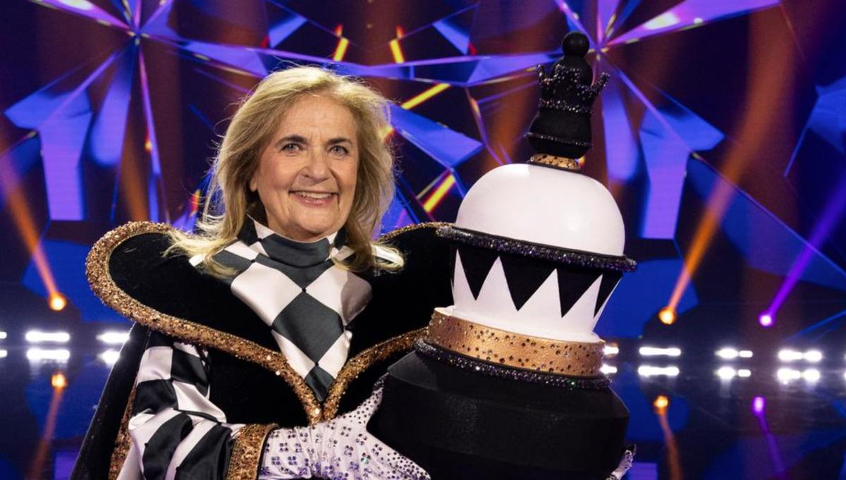 Nathalie Petrowski à Chanteurs Masqués