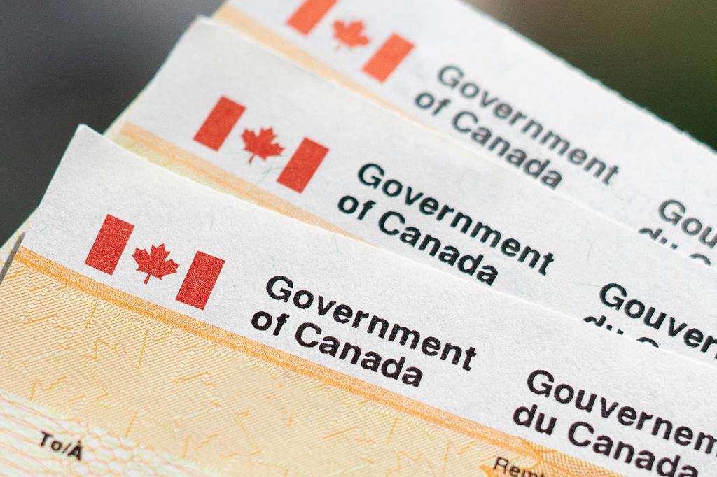 Chèque du gouvernement du Canada