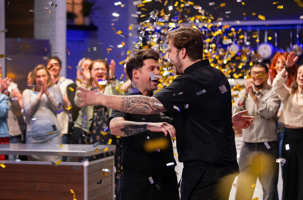 Guillaume et Yoann à la grande finale de Les Chefs