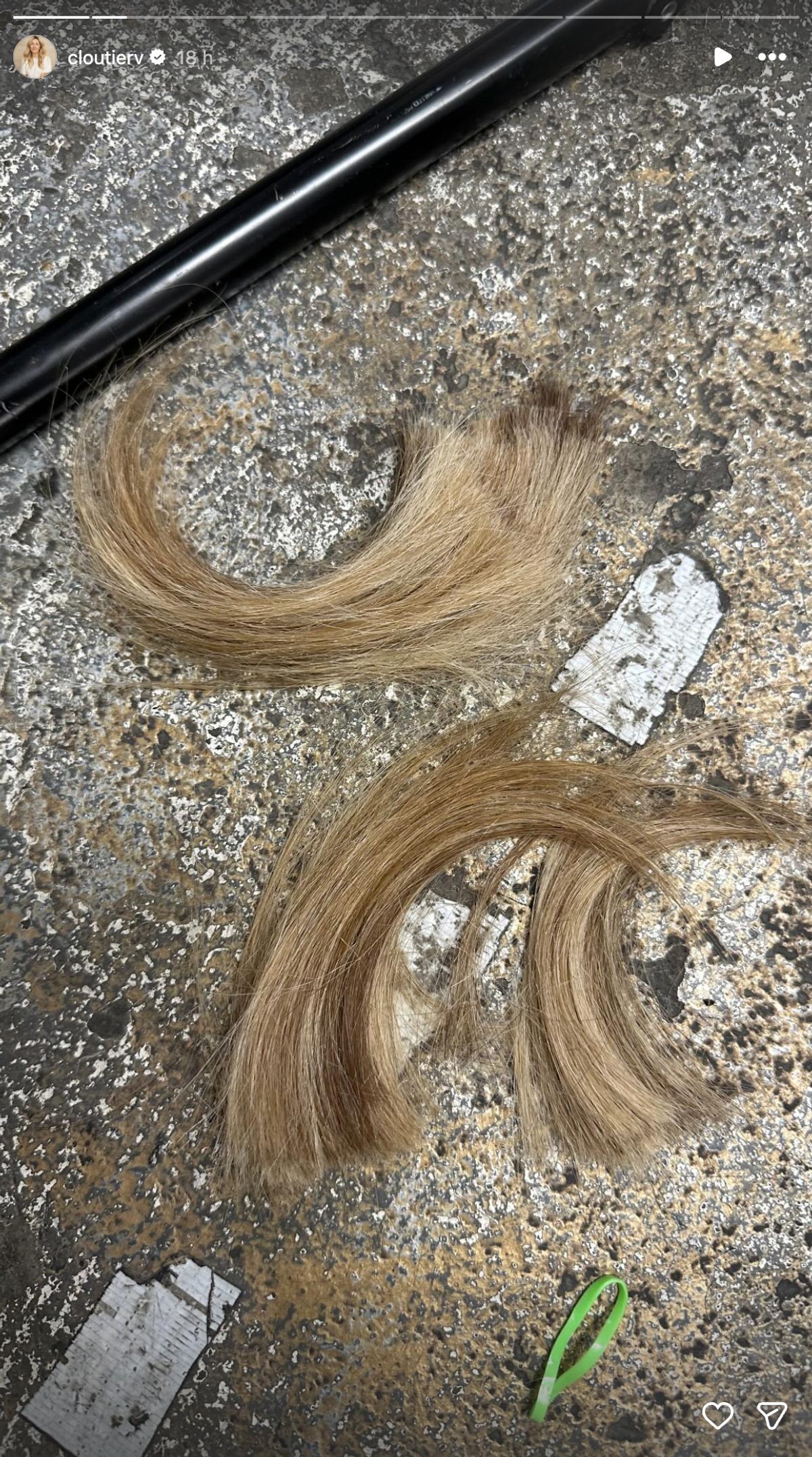 Les cheveux de Véronique Cloutier