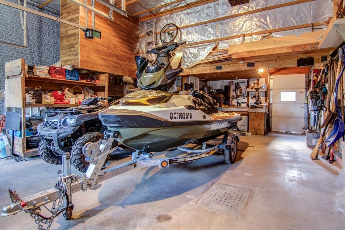 Intérieur du garage