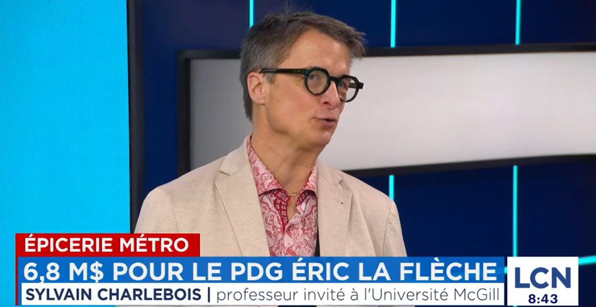 Capture vidéo LCN - Sylvain Charlebois