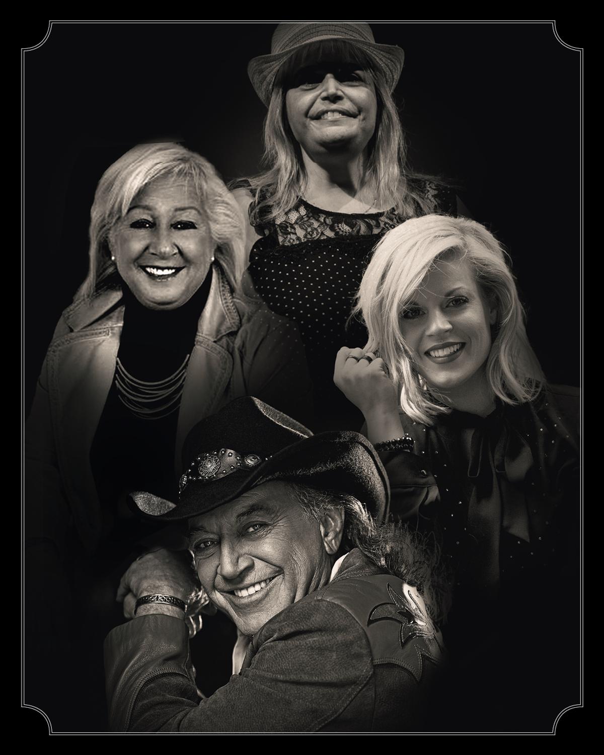 Paul Daraîche et ses filles