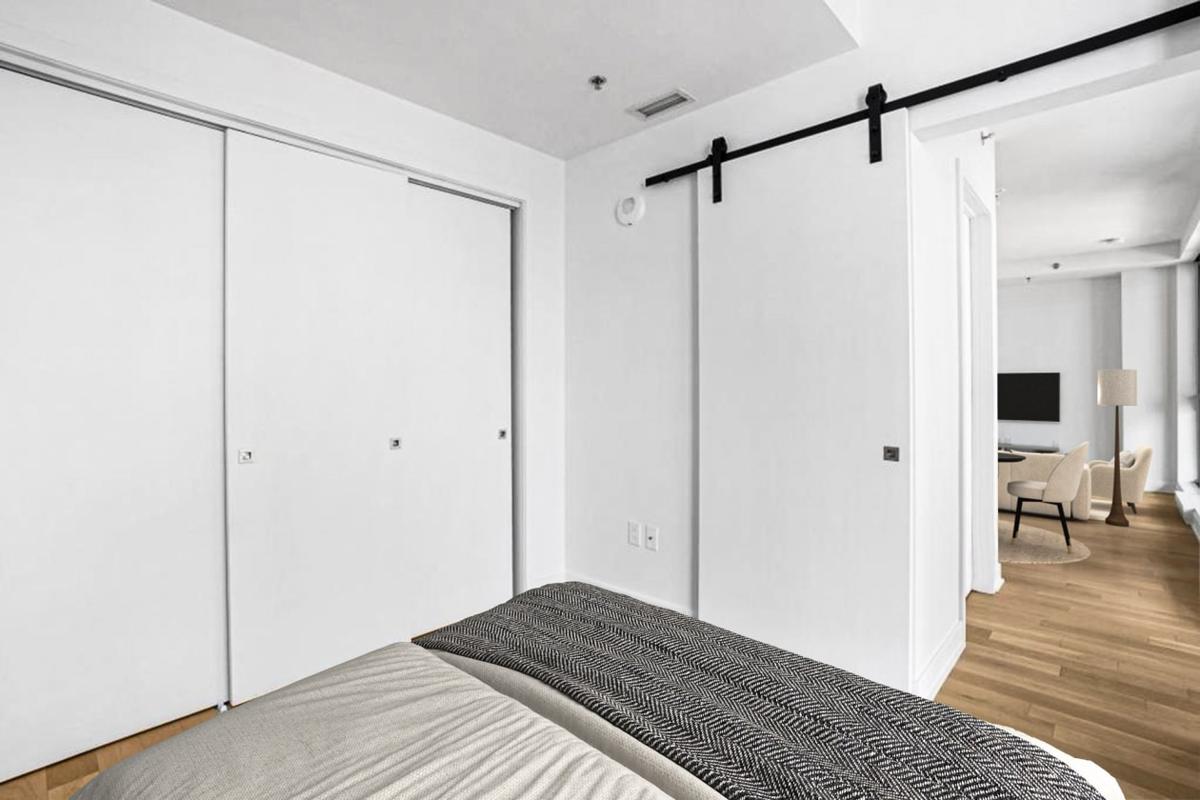 Salle de bain aux finitions modernes