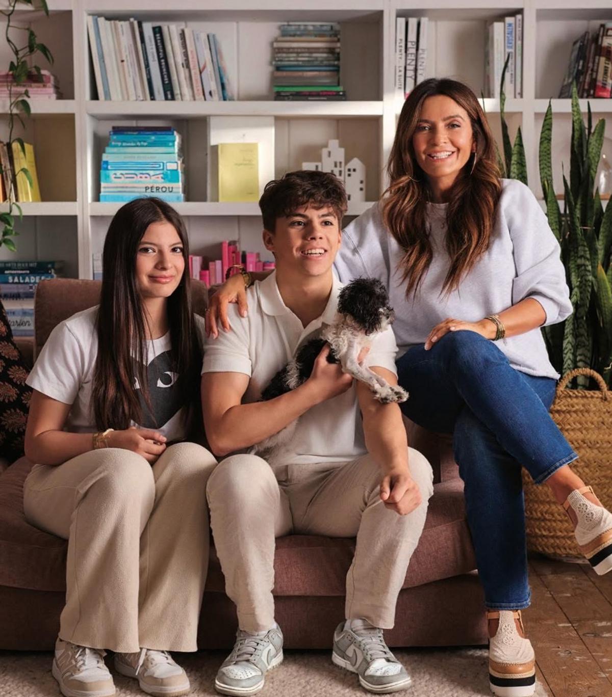 Alexandra Diaz et sa famille