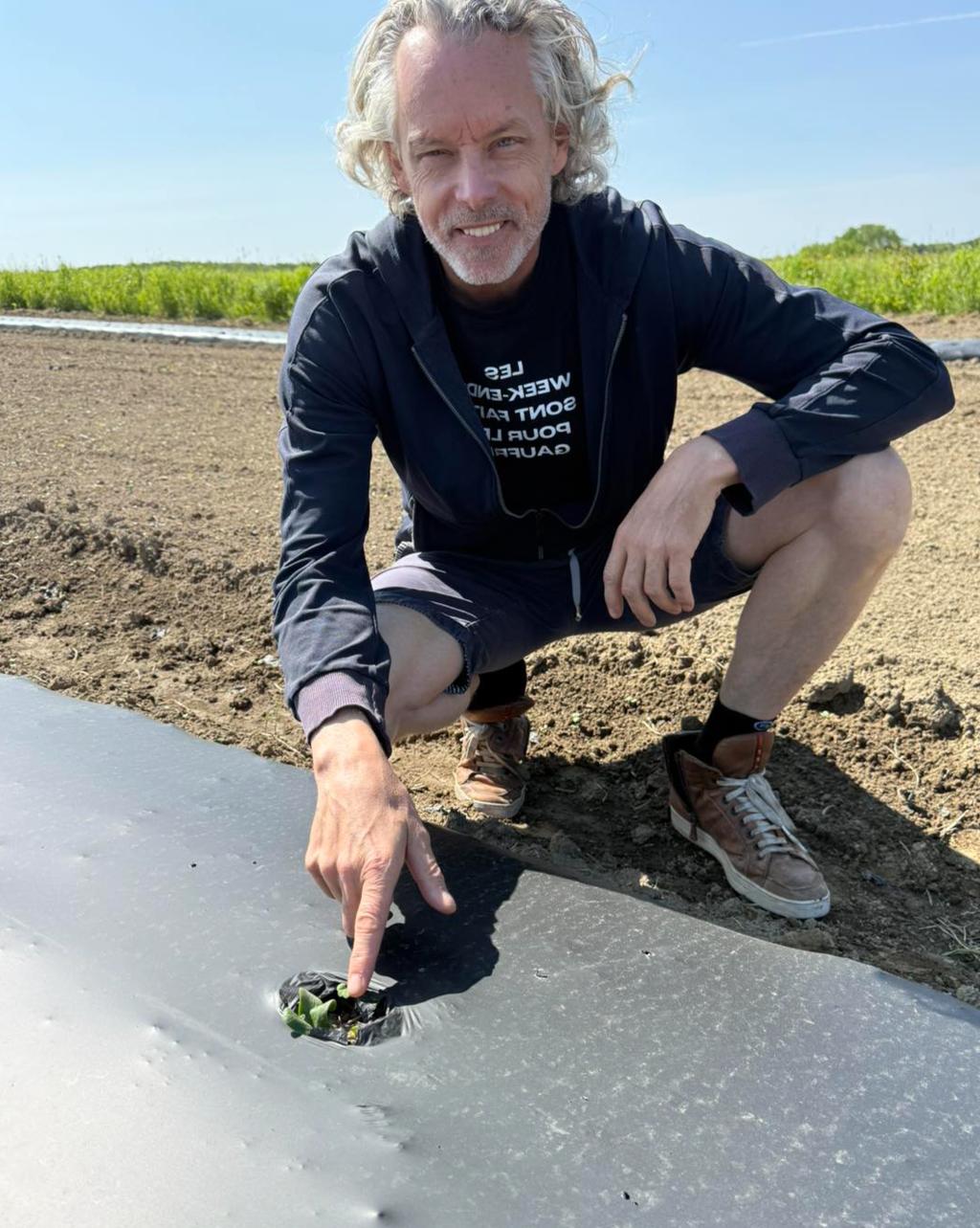 François Lambert sur ses terres