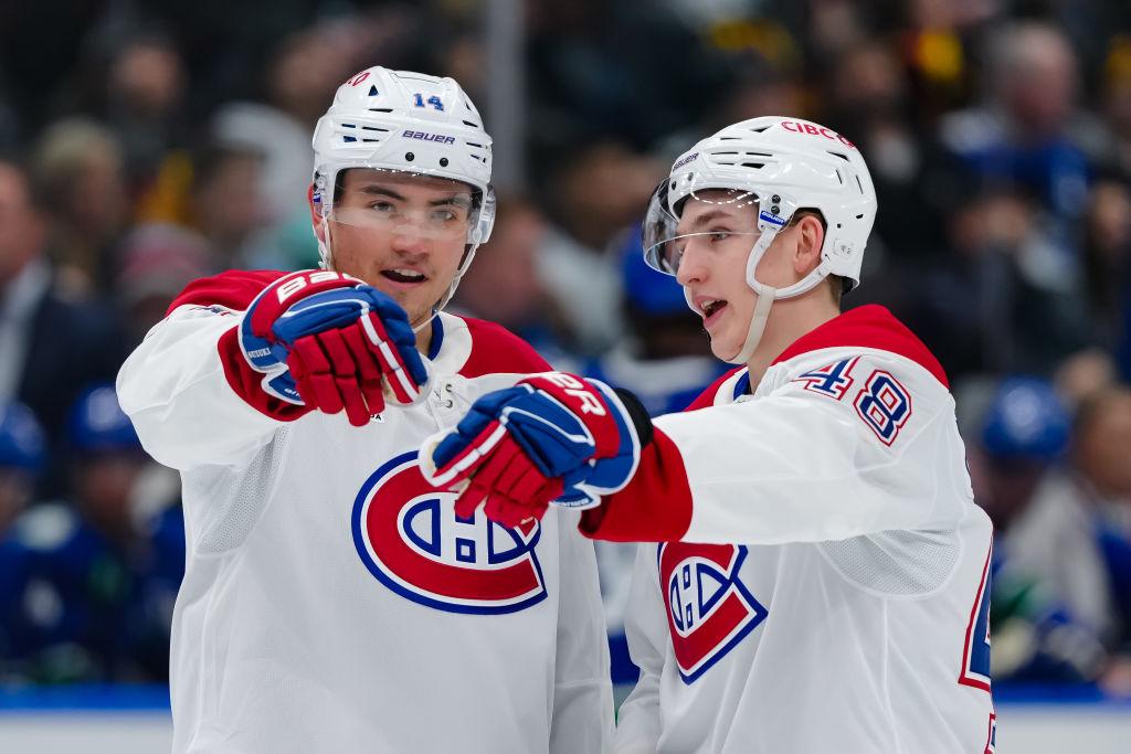 Nick Suzuki et Lane Hutson
