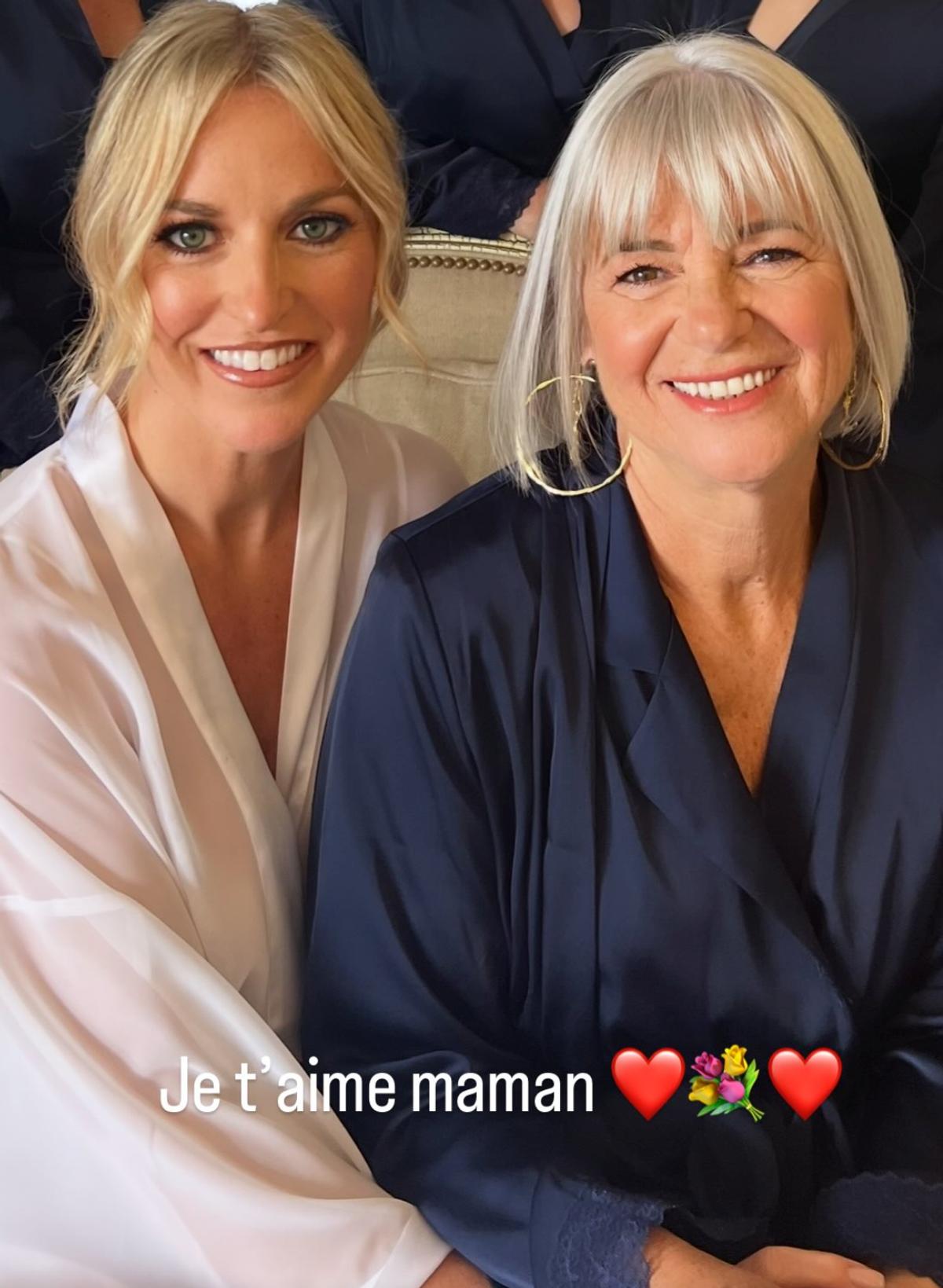 Émily Bégin et sa mère