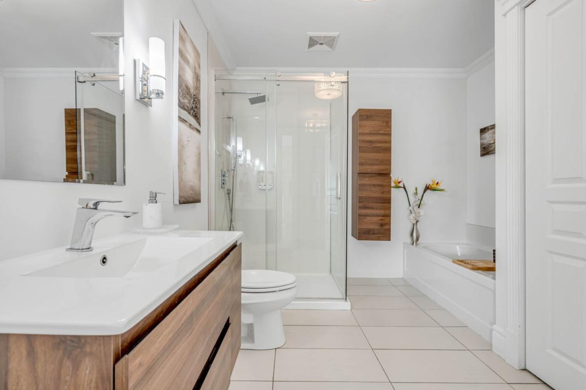 Salle de bain rénovée