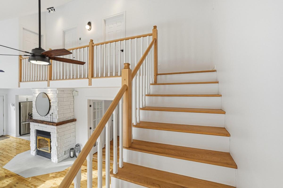 Escalier menant à l'étage