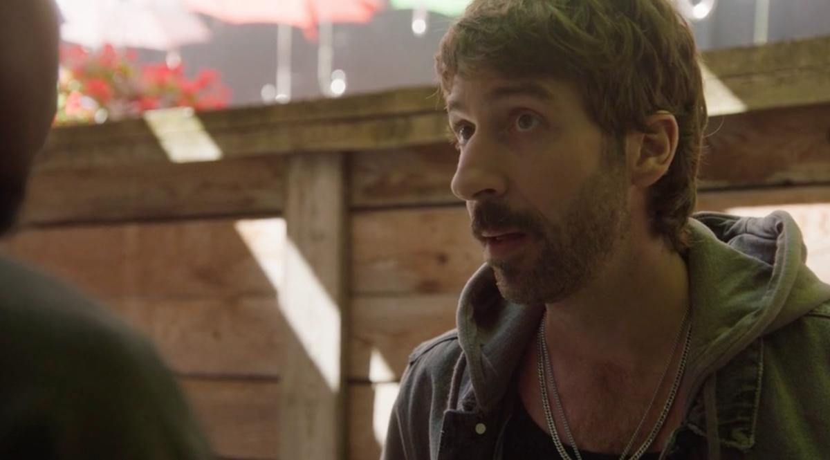 David Giguère dans son rôle de Gabriel Goulet dans Antigang
