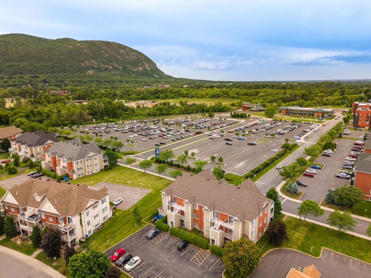 Vue aérienne du secteur résidentiel