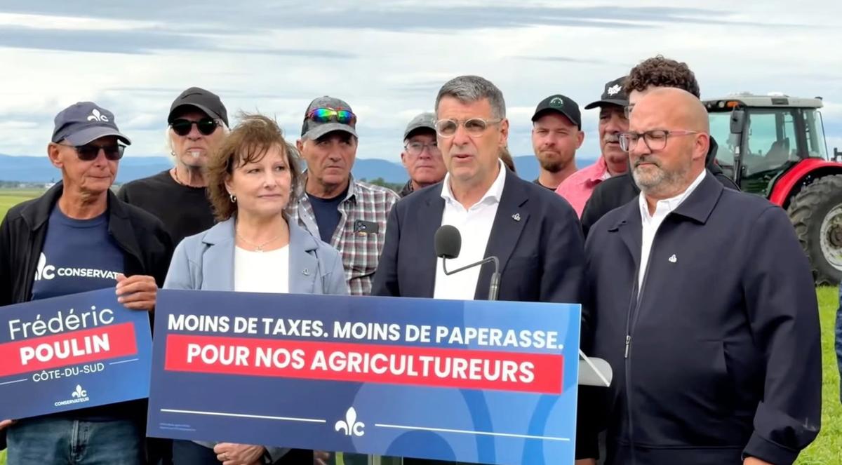 Une faute embarrassante pour le Parti Conservateur du Québec