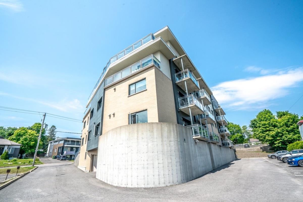 Vue arrière de l'immeuble
