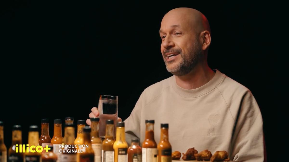 Martin Matte à Hot Ones Québec