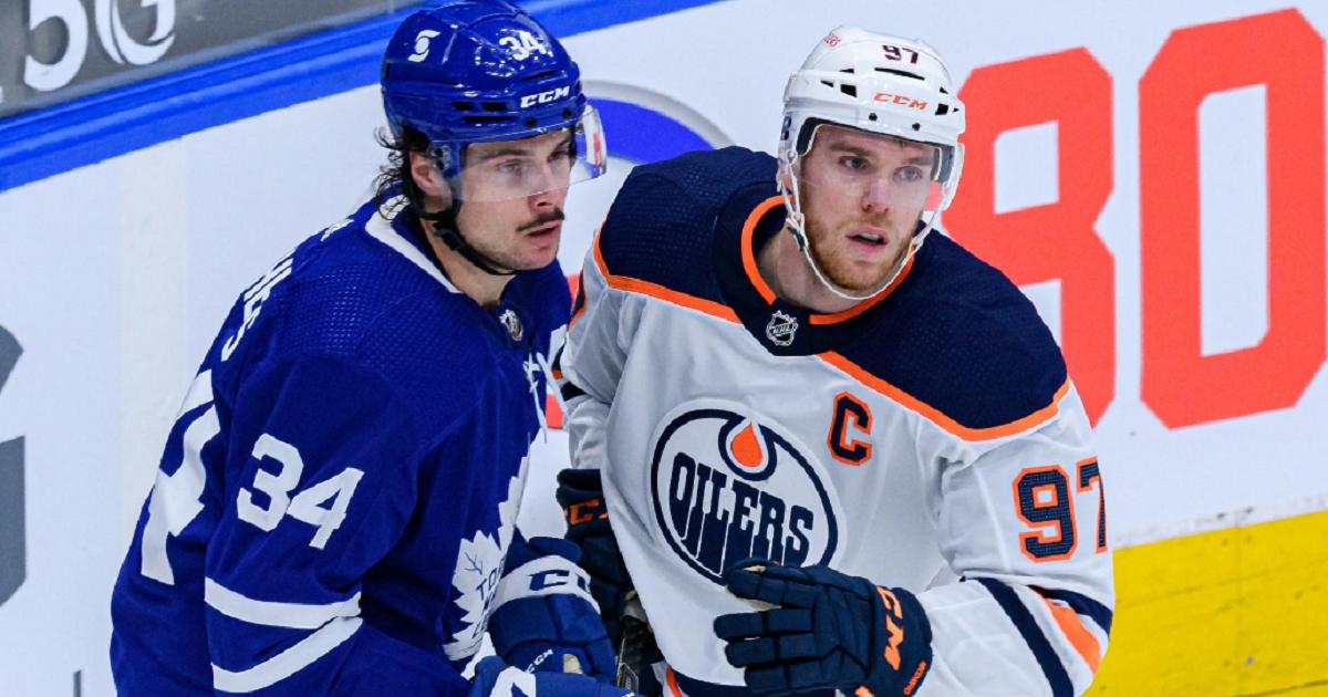 Auston Matthews-Connor McDavid-Icon Sportswire-Getty