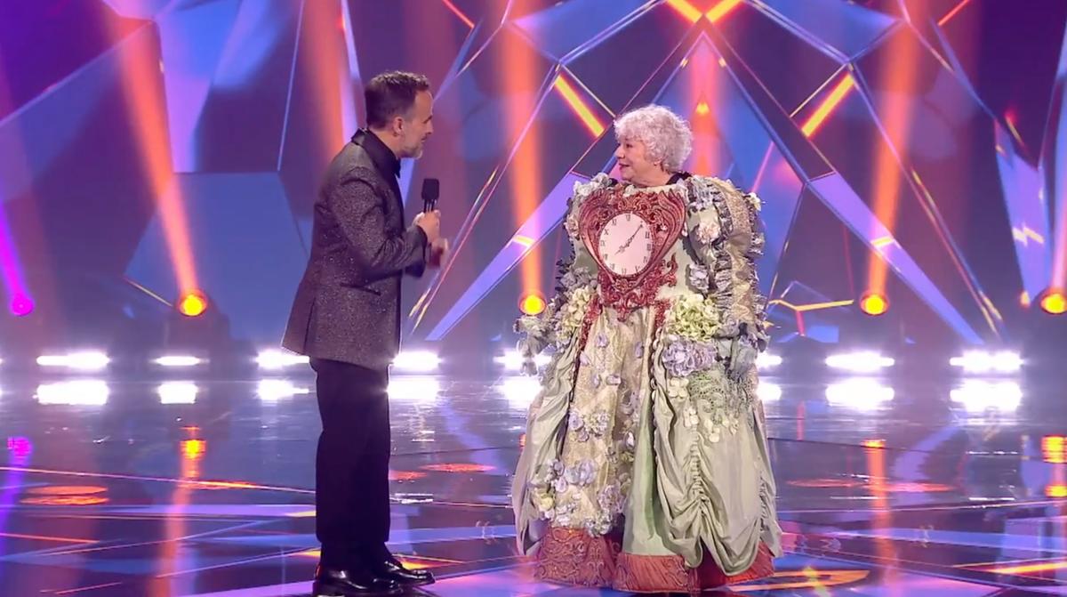 Marie Eykel à Chanteurs Masqués