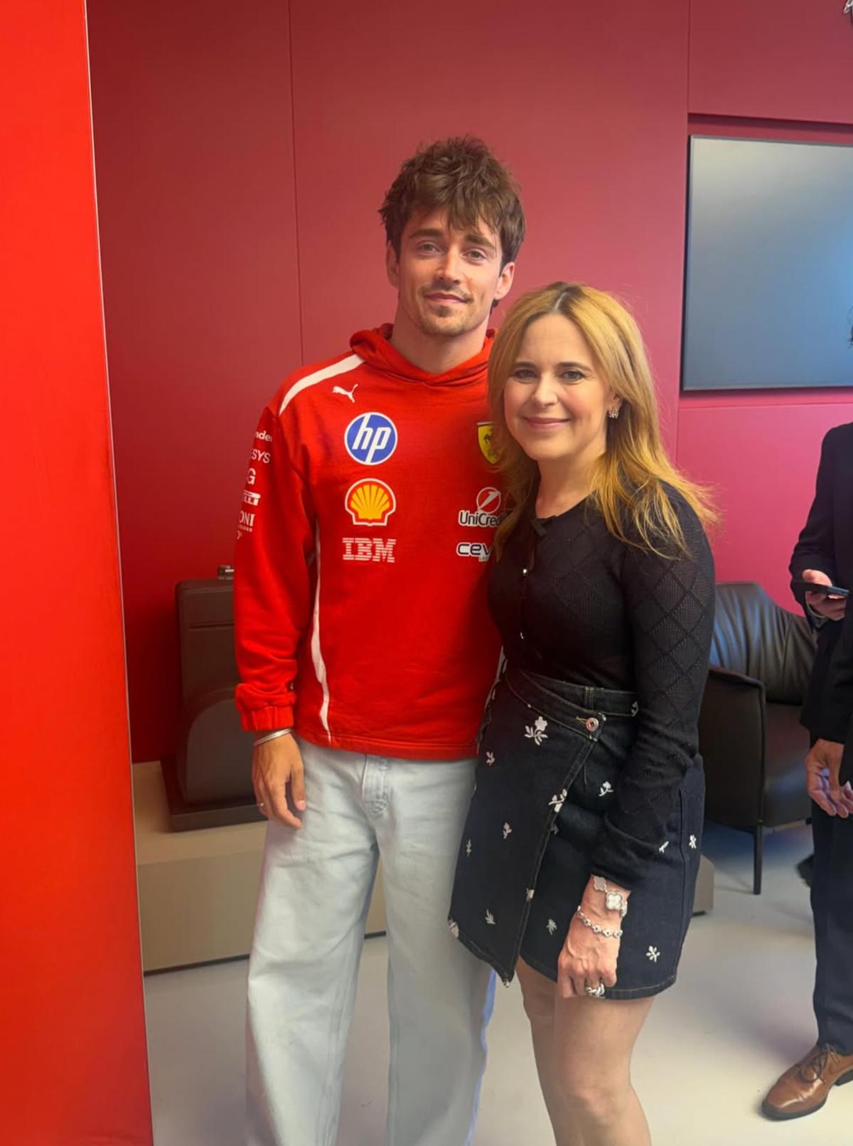 Julie snyder et Charles Leclerc