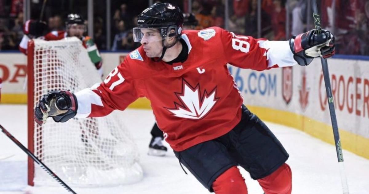 Sidney Crosby capitaine Team Canada