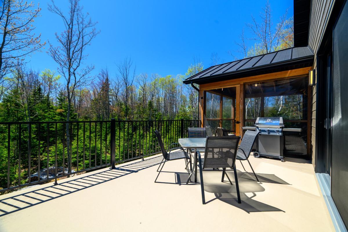 Terrasse couverte