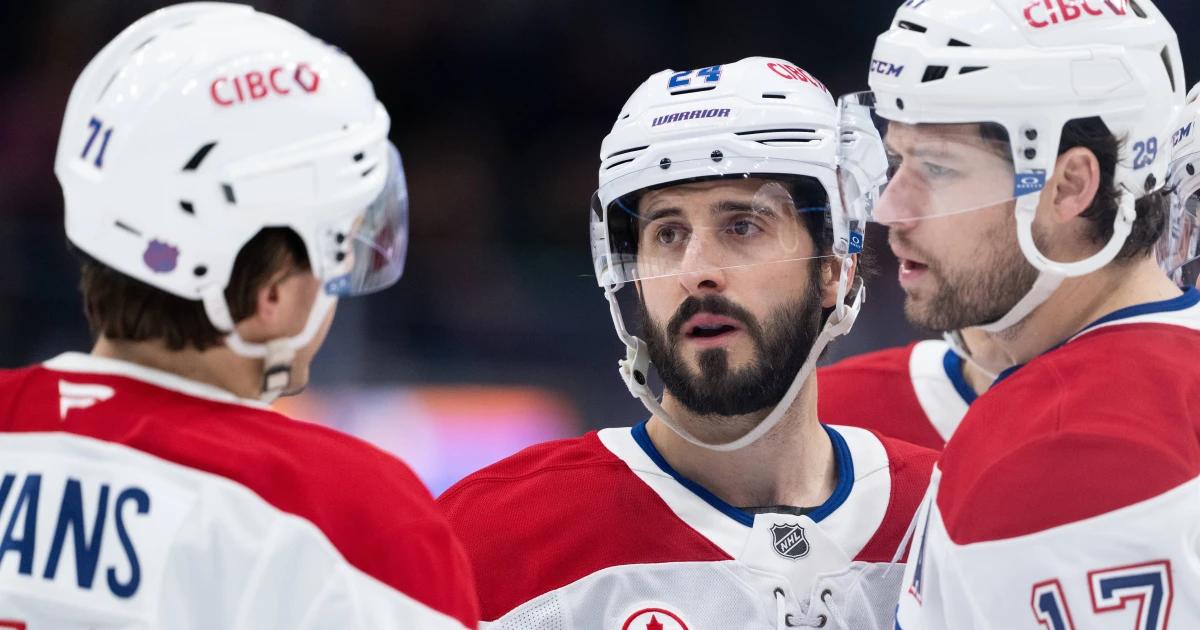 Josh Anderson, Jake Evans et Phillip Danault - Chandail blanc