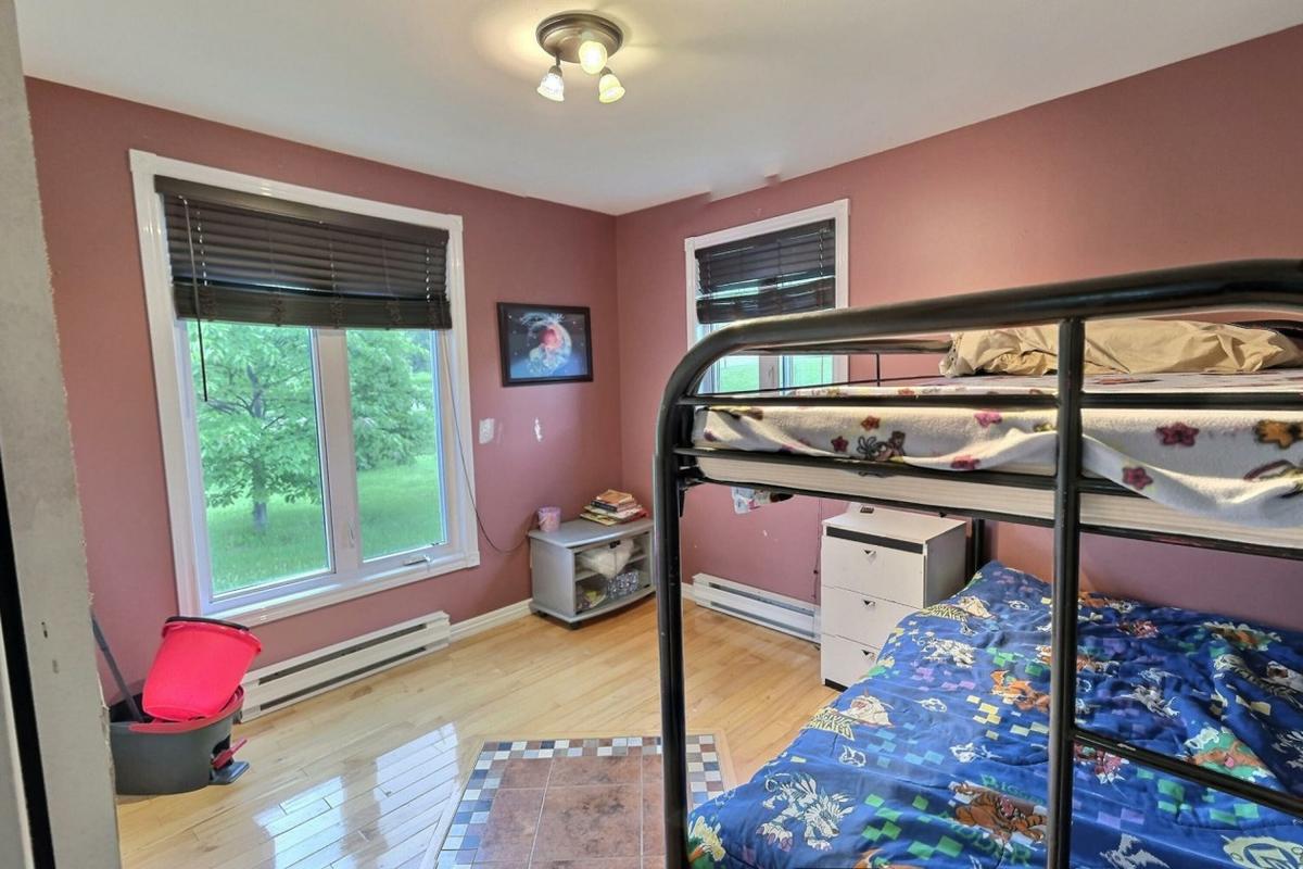 Une des chambres à coucher