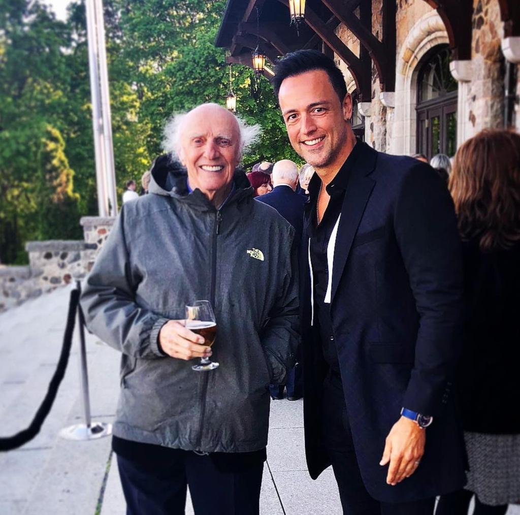 Gilles Vigneault et Étienne Drapeau
