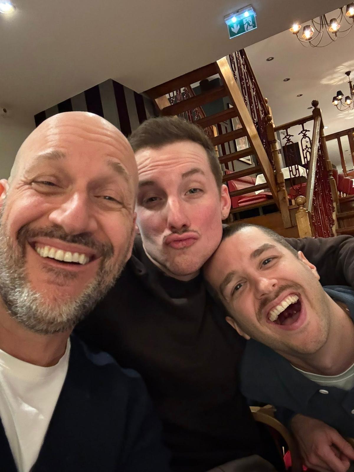 Martin Matte, Pier-Luc Funk et Pierre-Yves Roy-Desmarais