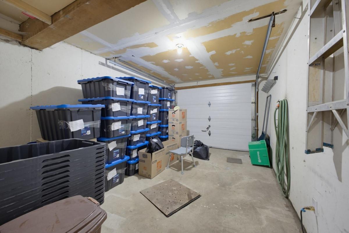 Entrée du garage depuis l'extérieur