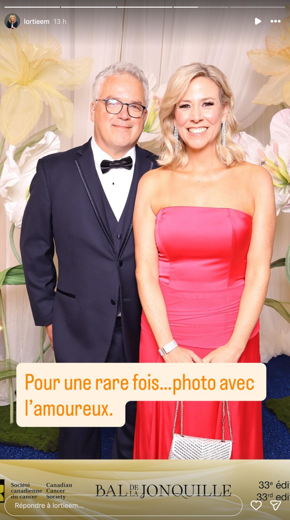 Ève-Marie Lortie et son amoureux Clarens Lavoie 