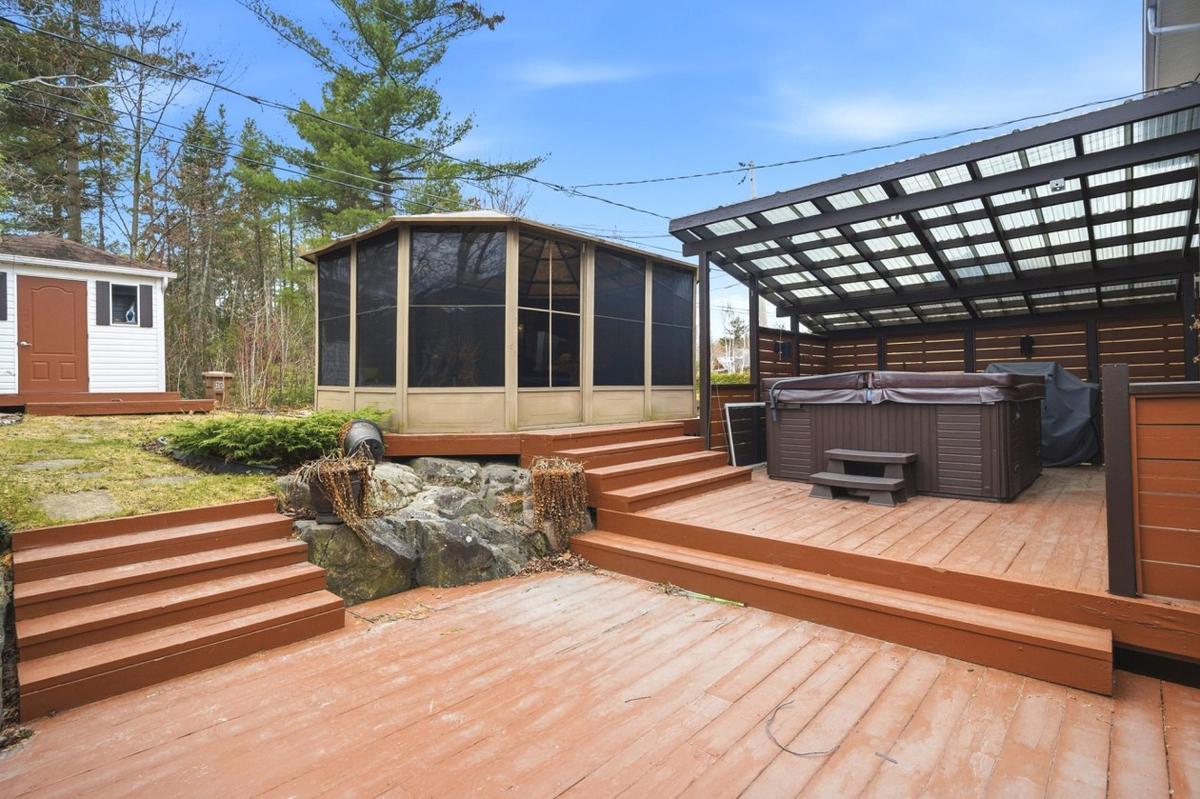 Terrasses à paliers