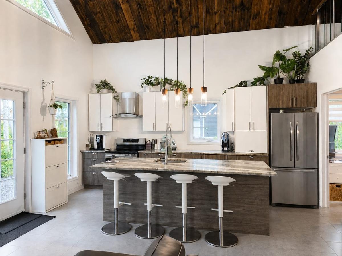 Espace cuisine et séjour