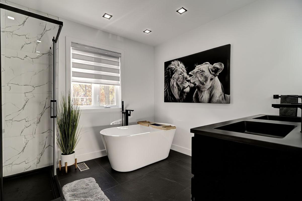 Salle de bain rénovée